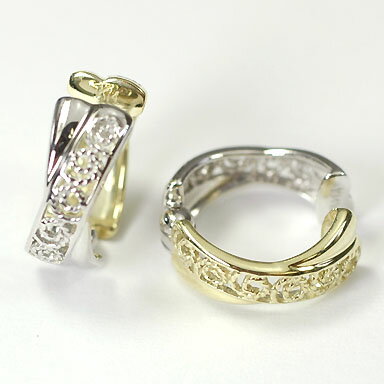 ピアリング イヤリング K14＆K14WG ジガネ ピアリング（イヤリング）