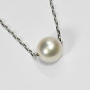 【お一人様一点限り】アコヤ真珠 ネックレス シルバー925 プラチナカラー 6mm-6.5mm 本真珠 一粒ネックレス アコヤパール 日本製ジュエリー 赤字覚悟...