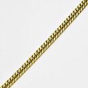 喜平チェーン ブレスレット 幅4.8mm 長さ16cm イエローゴールド ステンレス製