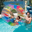 プール 夏 ウォーターホイール フロート 水遊び グッズ 浮き輪 アスレチック おもちゃ ビーチ用品 子供用 回転できるタイプ ビーチ/水遊び/プール/芝生