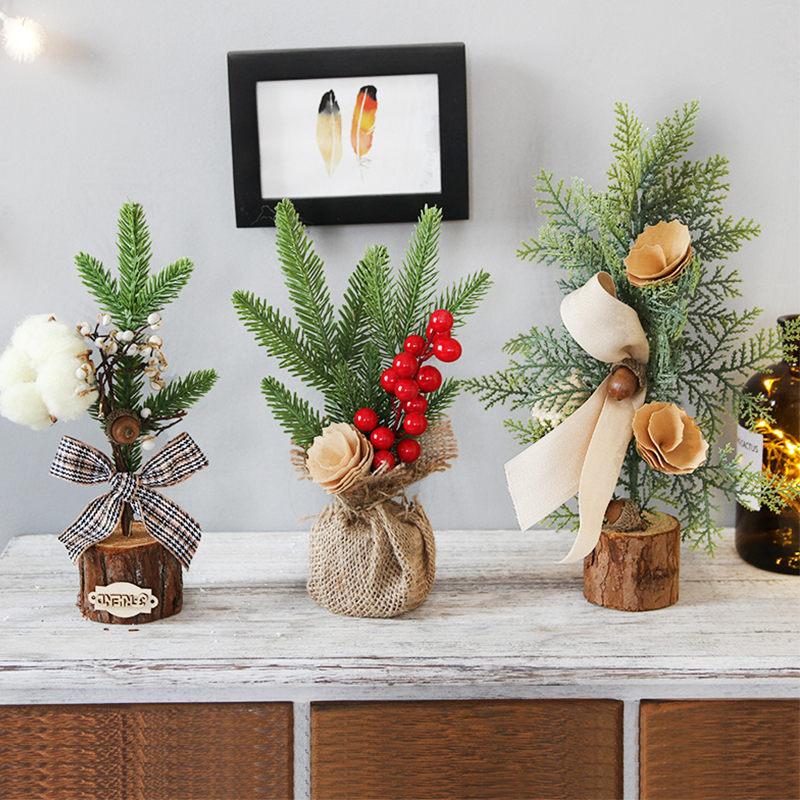 ミニツリー 卓上 クリスマスツリー 3点セット 松ぼっくり 卓上ツリー デコレーションツリー 飾り物 クリスマス飾り クリスマスツリー クリスマス 飾りオーナメン