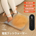 電気足温器 フットウォーマー 足温器 PSE認証 足元ヒーター 9段階温度調節 足温める 4段階タイマー付き 省エネ 足元暖房 洗濯可能 コンセント式
