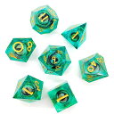 【GM・KP専用】樹脂製 ドラゴンの目 ダイス TRPG DND COC 多面体 サイコロ 多面ダイス D4 D6 D8 D10 D12 D20 ダイスセット 金属製 ダンジョンズ&ドラゴンズ クトゥルフ神話 TRPG専用ダイス かっこいい おしゃれ ドラゴンアイ(3)
