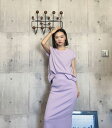 【日本製正規品】レディース服 サマードレス 気質 ハイウエストプリーツスカート 2ピース半袖 プリーツス カート 通勤