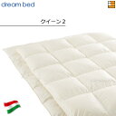 【クイーン2】【正規販売店】ドリームベッド 羽毛布団 FT-852 ハンガリー・ホワイトダックダウン90% オールシーズン(合掛け+肌掛け)クイーン2 DB09...