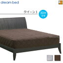 【クイーン1 マチ30】【正規販売店】ドリームベッド ベッドパッド ボックススタイルパッド マイナスイオン PD-1002 マチ30cm クイーン1 DB043...