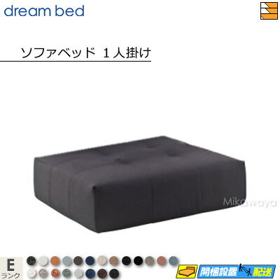 【お届けは設置まで】【正規販売店】ドリームベッド ソファーベッド フュージョンNS ソファベッド1人掛け 単体 Eランク DB1283