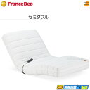 【セミダブル】【お届けは設置まで】フランスベッド リクライニング機能内蔵マットレス ルーパームーブ RP-1000W セミダブル 電動マットレス フランスベッド...