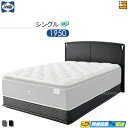 【シングル】【生地見本無料貸し出し中】【お届けは設置まで】【正規販売店】シーリー ベッドフレーム コルティナ DC ダブルクッション ボンネルボトムファンデーション 台輪タイプ シングル 1950タイプ Sealy(シーリー) SL0047 fmmr ※マットレスは別売り