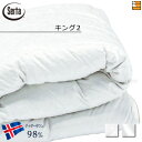 【キング2】【正規販売店】サータ 羽毛布団 FT-1003 アイスランド産 アイダーダウン98% キング2 ST0374