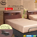 【パーソナルシングル】【マットレス付】【お届けは設置まで】【正規販売店】高級 電動ベッド 2モーター サータ モーションパーフェクト NO.513 Z-191 ...