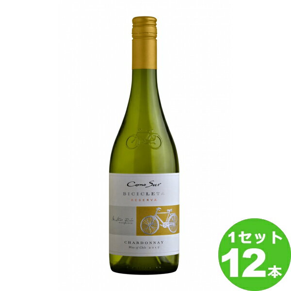 スマイル コノスル　シャルドネ　ビシクレタ　レゼルバ Cono Sur Chardonnay Bicicleta Reserva定番 750ml ×12本 チリ/チリ ワイン【送料無料※一部地域は