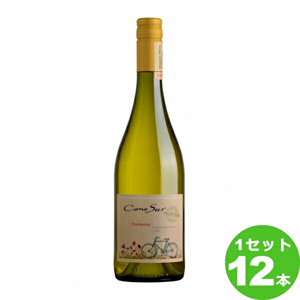 楽天イズミックワールドスマイル コノスル　オーガニック　シャルドネ Cono Sur Organic Chardonnay定番 オーガニック 750ml ×12本 チリ/チリ ワイン【送料無料※一部地域は除く】