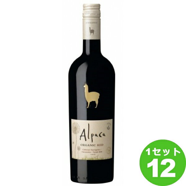 【名称】サンタ・ヘレナ・アルパカ・オーガニック・レッド18 赤ワイン チリ750 ml×12本【商品詳細】「サンタ・ヘレナ・アルパカ・オーガニック」は、公的な有機認証を取得した有機ぶどう100％でつくられたワインで、ぶどう本来の持っている豊潤な香りや豊かな果実味を楽しめます。レッドはブラックベリーやチョコレートのような香りと、プラムのような果実味とまろやかな味わいが特長です。【原材料】酸化防止剤（亜硫酸塩）【味わい】フルボディ【アルコール/成分】0 【容量】750 ml【入数】12【保存方法】7〜15度の温度が最適。高温多湿、直射日光を避け涼しい所に保管してください。【メーカー/輸入者】アサヒビール【JAN】4904230057444【産地】チリ【品種】カベルネ・ソーヴィニヨン、カルメネール、シラー【販売者】株式会社イズミック〒460-8410愛知県名古屋市中区栄一丁目7番34号 052-229-1825【注意】ラベルやキャップシール等の色、デザインは変更となることがあります。またワインの場合、実際の商品の年代は画像と異なる場合があります。