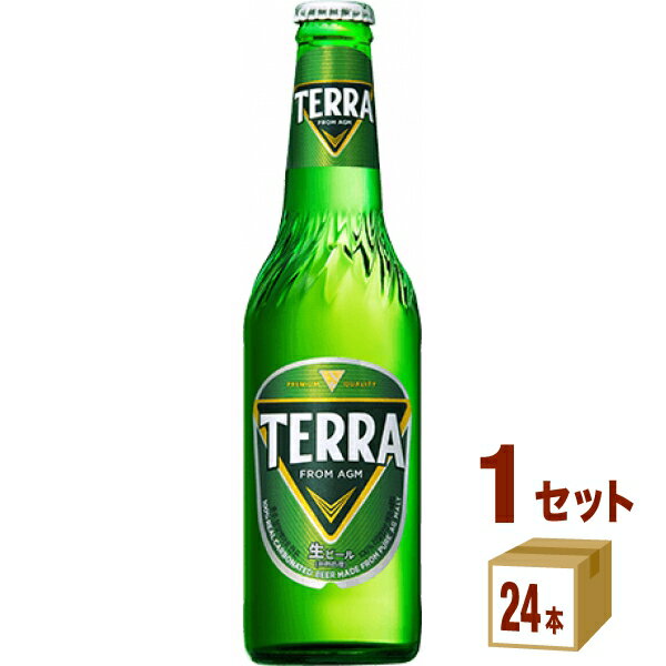 眞露 テラ TERRA 瓶 韓国ビール 330ml×24本×1ケース (24本) ビール【送料無料※一部地域は除く】