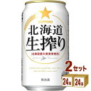 サッポロ 北海道生搾り 350ml×24本×2ケース 発泡酒【送料無料※一部地域は除く】