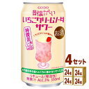 合同酒精 昔懐かしいいちごクリームソーダサワー 缶 350ml×24本×4ケース (96本)【送料無料※一部地域は除く】