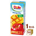 Dole ドール マンゴーミックス 100% 紙パック 200ml×54本【送料無料※一部地域は除く】