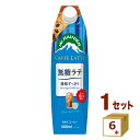 森永 マウントレーニア カフェラッテ 無糖ラテ 1000ml×6本【送料無料※一部地域は除く】