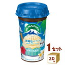 森永乳業 マウントレーニア カフェラッテ 沖縄塩バニラ サマージャーニー 240ml×20本【送料無料※一部地域は除く】