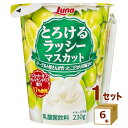 日本ルナ とろけるラッシーマスカット 230g×6本【送料無料※一部地域は除く】