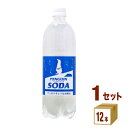 ペンギンソーダ ペット(高圧無糖炭酸水)1000ml(12本入)飲料寿屋清涼食品 飲料【送料無料※一部地域は除く】