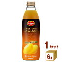 キッコーマン デルモンテ マンゴージュース 20％ 瓶 750 ml×6本×1ケース (6本)【送料無料※一部地域は除く】