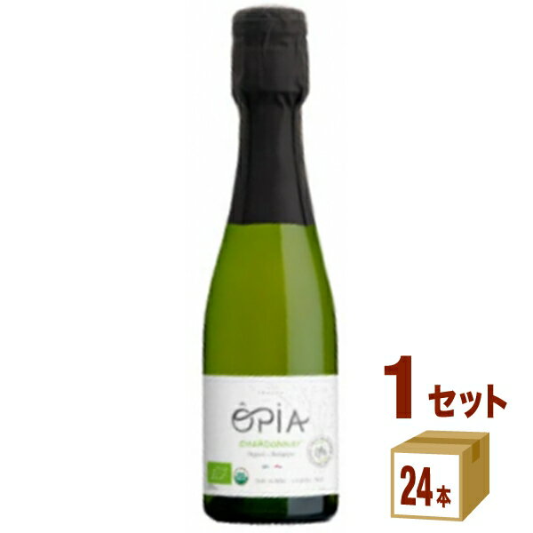 パシフィック洋行 オピアシャルドネ スパークリング オーガニック ノンアルコール 200ml×24本×1ケース (24本) 飲料【送料無料※一部地域..