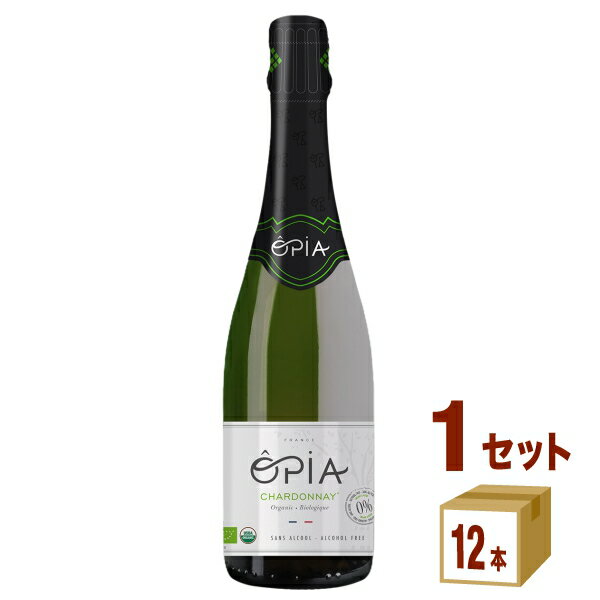 楽天イズミックワールドパシフィック洋行 オピア シャルドネ スパークリング オーガニック ノンアルコール 375ml×12本×1ケース （12本） 飲料【送料無料※一部地域は除く】