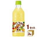 サントリー クラフトボス ぎゅっとフルーツオレ 500ml×24本×1ケース (24本)【送料無料※一部地域は除く】