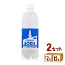 ペンギンソーダ ペット(高圧無糖炭酸水)1000ml(24本入)飲料寿屋清涼食品 飲料【送料無料※一部地域は除く】
