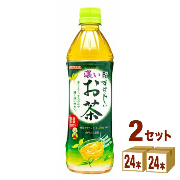 日本サンガリア すばらしい濃いお茶 500ml×24本×2ケース (48本) 飲料【送料無料※一部地域は除く】 お茶 濃い ドリンク 飲料のサムネイル