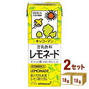 キッコーマンソイ 豆乳飲料 レモネード200ml×18本×2ケース (36本) 飲料【送料無料※一部地域は除く】