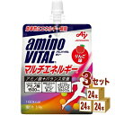 味の素 アミノバイタル ゼリー ドリンク マルチエネルギー りんご味 アミノ酸 スポーツ 180ml×24本×3ケース (72本) 飲料【送料無料※一部地域は除く】