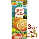 カゴメ 野菜生活100 熊本デコポンミックス 195ml×24本×3ケース (72本)【送料無料※一部地域は除く】 野菜ジュース 果汁 フルーツ ミックス ビタミンC 砂糖不使用 紙パック まとめ買い 買い置き