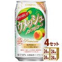 【名称】チョーヤ 酔わないウメッシュ 350 ml×24本×4ケース (96本)【商品詳細】和歌山県内の協力農園で採れた、「完熟南高梅」を100％使用。熟度が高く貴重な為、市場には出回らない特別な梅を種の美味しさまで果実まるごと使用することで、梅酒らしい風味を実現しました。また、酸味料、香料、着色料、人工甘味料、などの添加物を使用せずにつくりました。お酒の苦手な方をはじめ、酔いたくないけど梅酒感覚は楽しみたい時など様々な生活シーンで楽しめる本格梅酒ソーダテイストです。【原材料】梅(紀州産南高梅)、砂糖、梅抽出液(梅＜紀州産南高梅＞、砂糖、梅種子粉末)／炭酸【容量】350 ml【入数】96【保存方法】7〜15度の温度が最適。高温多湿、直射日光を避け涼しい所に保管してください。【メーカー/輸入者】チョーヤ【JAN】4905846216058【販売者】株式会社イズミック〒460-8410愛知県名古屋市中区栄一丁目7番34号 052-229-1825【注意】ラベルやキャップシール等の色、デザインは変更となることがあります。またワインの場合、実際の商品の年代は画像と異なる場合があります。