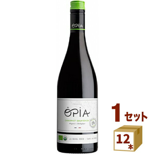 パシフィック洋行 オピア カベルネ ソーヴィニヨン オーガニック ノンアルコール 750ml×12本 飲料【送料無料※一部地域は除く】