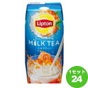 森永乳業（チルド） リプトン ミルクティー パック 200ml×24本 飲料【送料無料※一部地域は除く】【チルドセンターより直送 同梱不可】【日付指定不可】