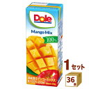 Dole ドール マンゴーミックス 100% 雪印メグミルク 200ml×36本 雪印メグミルク 飲料【送料無料※一部地域は除く】