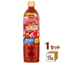 デルモンテ リコピンリッチ トマト フルーティー ビタミンC 800ml×15本×1ケース (15本) 【送料無料※一部地域を除く】