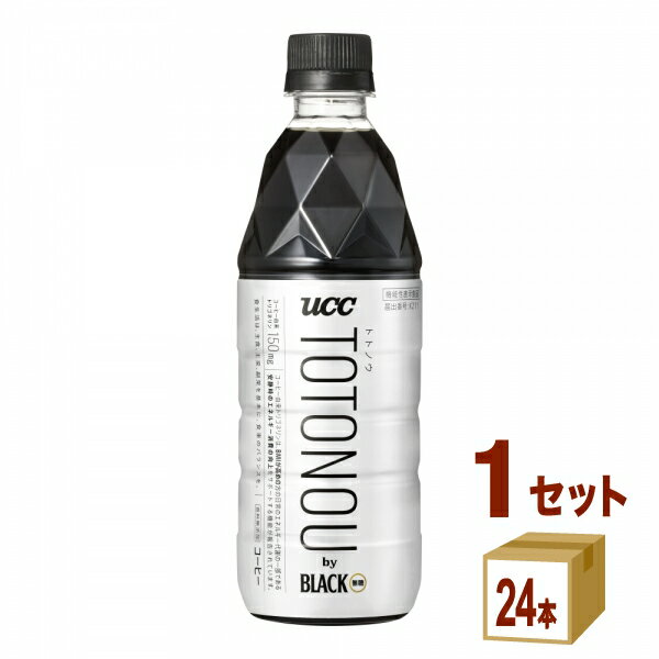 Rakuten - UCC上島珈琲 TOTONOU トトノウ by BLACK無糖 PET 500ml×24本×1ケース (24本)【送料無料※一部地域は除く】コーヒー 珈琲