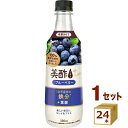 CJフーズ 美酢プラス ミチョ ブルーベリー 1日不足分の鉄分 ペット 500ml×24本【送料無料※一部地域は除く】