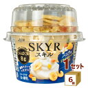 日本ルナ SKYR スキル バニラ&ドライフルーツミックス 100g×6個 食品【送料無料※一部地域は除く】【チルドセンターより直送・同梱不可】【日付指定不可】