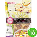 【名称】龍屋物産 天使のミックスナッツ 90g×10袋【商品詳細】白トリュフ・ゲランドの塩・EXVオリーブオイルと、4種のナッツ（アーモンド・カシュ—ナッツ・マカダミアナッツ・クルミ）が織りなすハーモニーをお楽しみください！是非ワインやウイスキーと共にどうぞ！【原材料】アーモンド（アメリカ産）、カシューナッツ（インド産）、マカダミアナッツ（オーストラリア産）、クルミ（アメリカ産）、植物油（食用オリーブ油）、白トリュフ塩（食塩(フランス産ゲランドの塩）、白トリュフ（イタリア産））／香料 ●開封後は賞味期限にかかわらず、お早めにお召し上がりください。●品質保持のために脱酸素剤を封入しております。開封後は効果が無くなりますので、お捨てください。【容量】90g【入数】10【保存方法】7〜15度の温度が最適。高温多湿、直射日光を避け涼しい所に保管してください。【メーカー/輸入者】龍屋物産【JAN】4975374001334【販売者】株式会社イズミック〒460-8410愛知県名古屋市中区栄一丁目7番34号 052-857-1660【注意】ラベルやキャップシール等の色、デザインは変更となることがあります。またワインの場合、実際の商品の年代は画像と異なる場合があります。