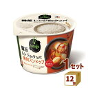 CJフーズジャパン bibigoビビゴ 韓飯 レンジdeクッパ 海鮮スンドゥブ 12個 食品【送料無料※一部地域は除く】