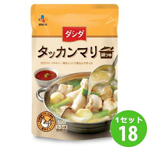 CJフーズジャパン bibigo ビビゴ ダシダ タッカンマリ鍋つゆ 500ml×18個 調味料【送料無料※一部地域は除く】