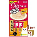 【ポイント5倍】いなば チャオちゅーる とりささみ (14g×4本) 56g×96袋【計384本】【送料無料※一部地域は除く】いなばペットフード 猫 おやつ 猫...