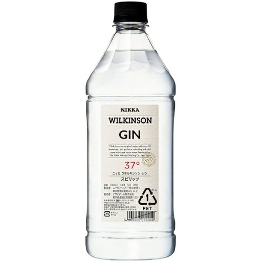 ニッカウイスキー ウィルキンソンジン37゜ペット 1800ml×1本 リキュール・スピリッツ【送料無料※一部地域は除く】 ニッカウイスキー ウィルキンソンジン37゜ペット 1800ml×1本 リキュール・スピリッツ【送料無料※一部地域は除く】