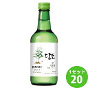 フロンティア物産 DAMSO ダムソ フレーバー焼酎(SOJU) ジンジャー 360ml×20本 リキュール・スピリッツ【送料無料※一部地域は除く】