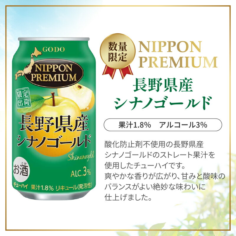 ご当地チューハイ ニッポンプレミアム 選べる4...の紹介画像2